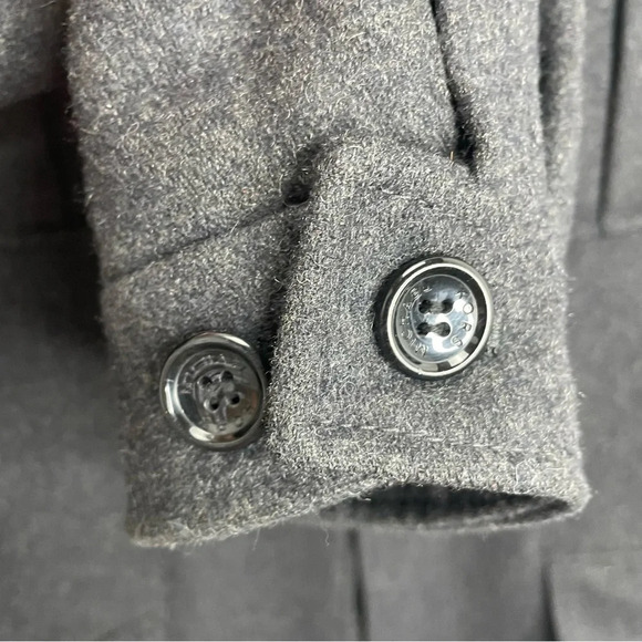Micheal Kors Wool Blend Utility Coat - Picture 7 of 7